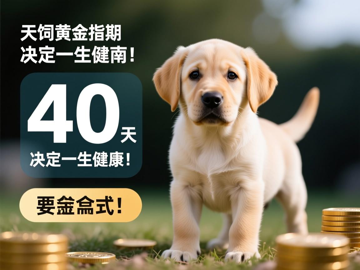 拉布拉多变种40幼犬饲养指南,40天黄金期决定一生健康!