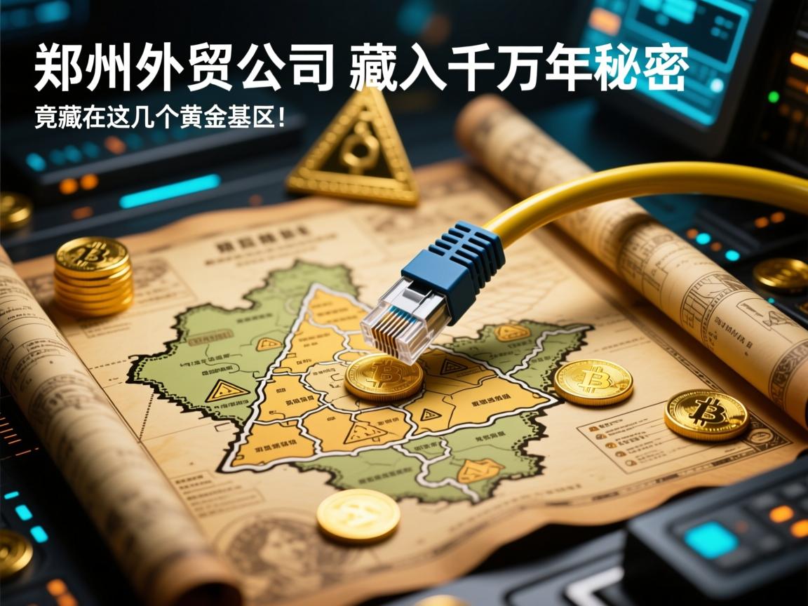郑州外贸公司藏宝图,一根网线年入千万的秘密基地,竟藏在这几个黄金三角区!