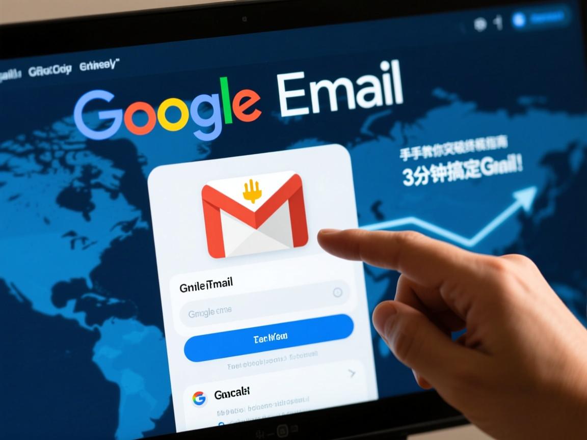 谷歌空间邮箱注册终极指南,手把手教你突破封锁,3分钟搞定Gmail!
