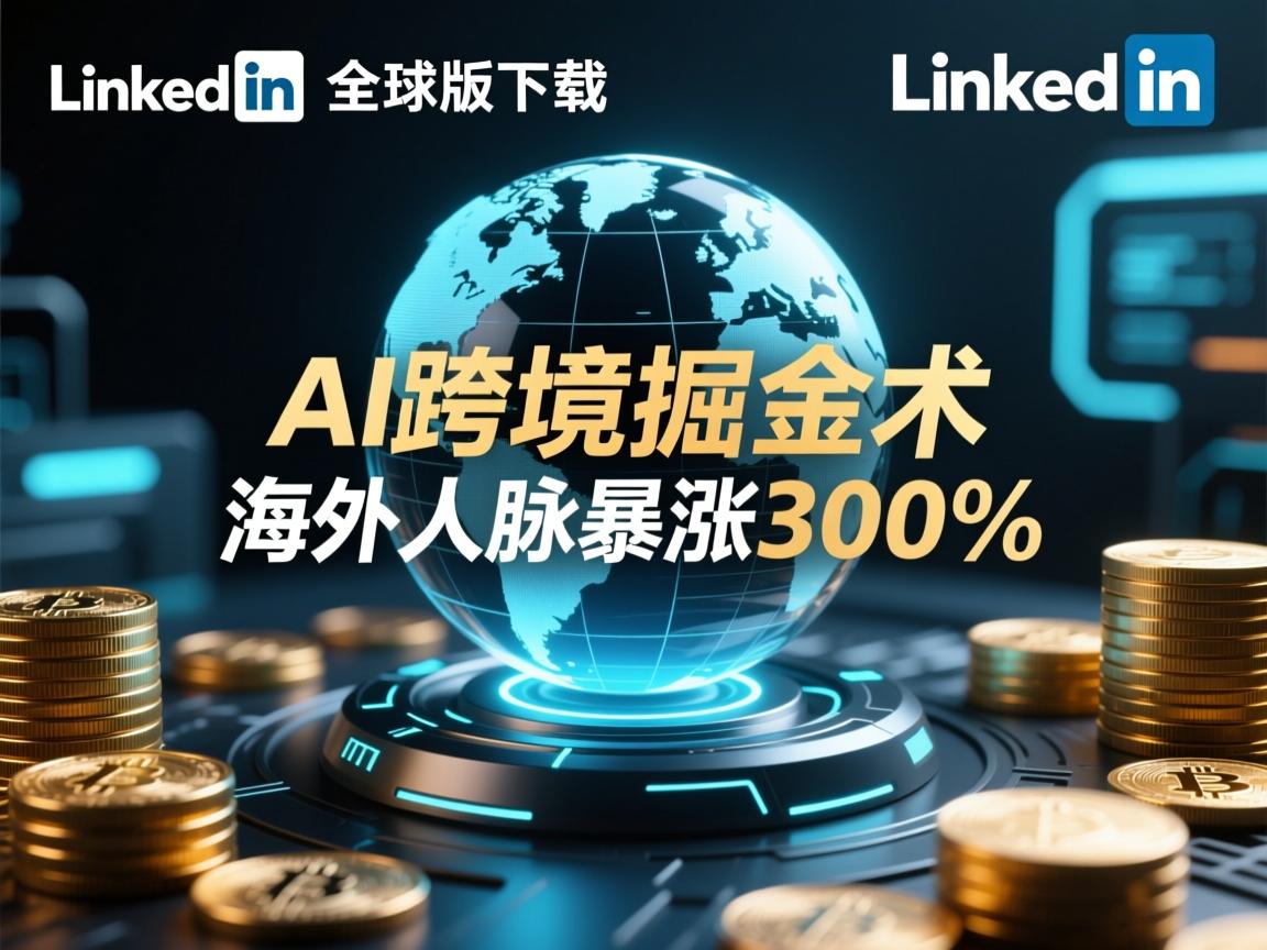 LinkedIn全球版下载,AI跨境掘金术,海外人脉暴涨300%的隐秘通道