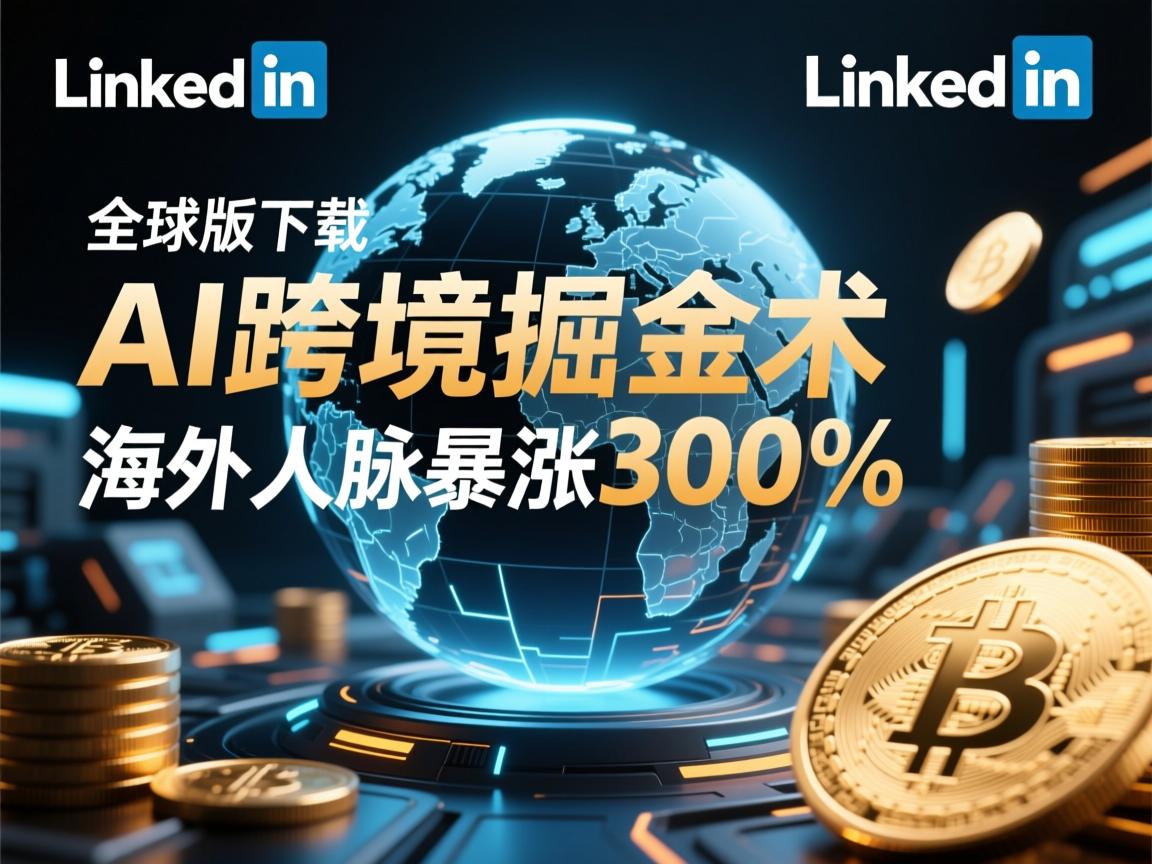 LinkedIn全球版下载,AI跨境掘金术,海外人脉暴涨300%的隐秘通道