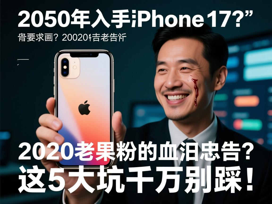 2050年入手iPhone 17?2020老果粉的血泪忠告,这5大坑千万别踩!