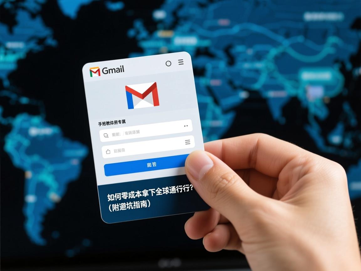 如何零成本拿下全球通行证?手把手教你注册专属Gmail邮箱(附避坑指南)
