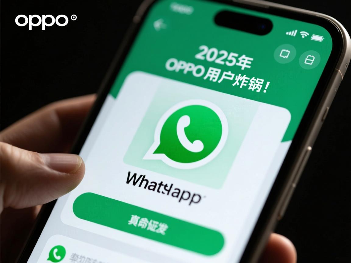 2025年OPPO用户炸锅！WhatsApp验证码人间蒸发，真相竟藏在这几个致命细节？