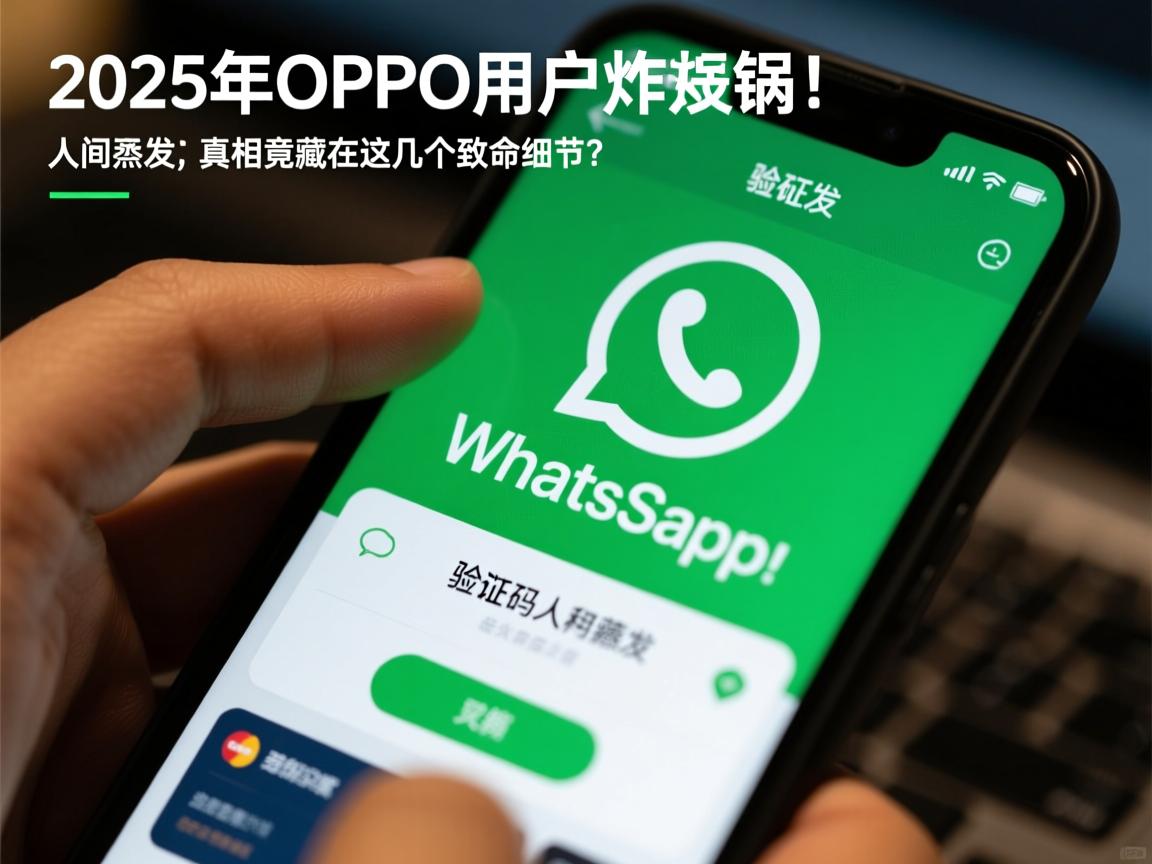 2025年OPPO用户炸锅!WhatsApp验证码人间蒸发,真相竟藏在这几个致命细节?