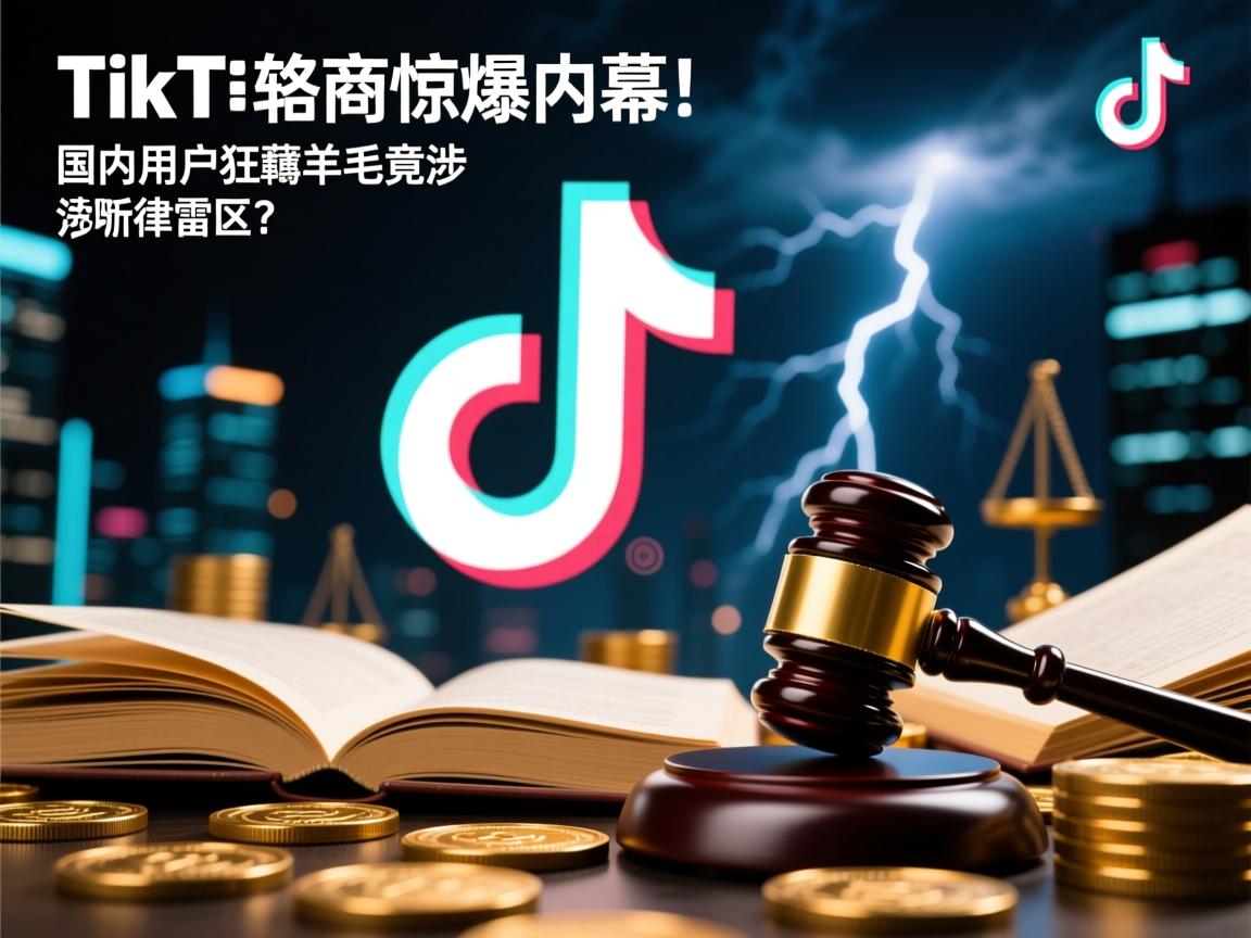 详细阅读:TikTok电商惊爆内幕!国内用户狂薅羊毛竟涉法律雷区? TikTok电商惊爆内幕!国内用户狂薅羊毛竟涉法律雷区?