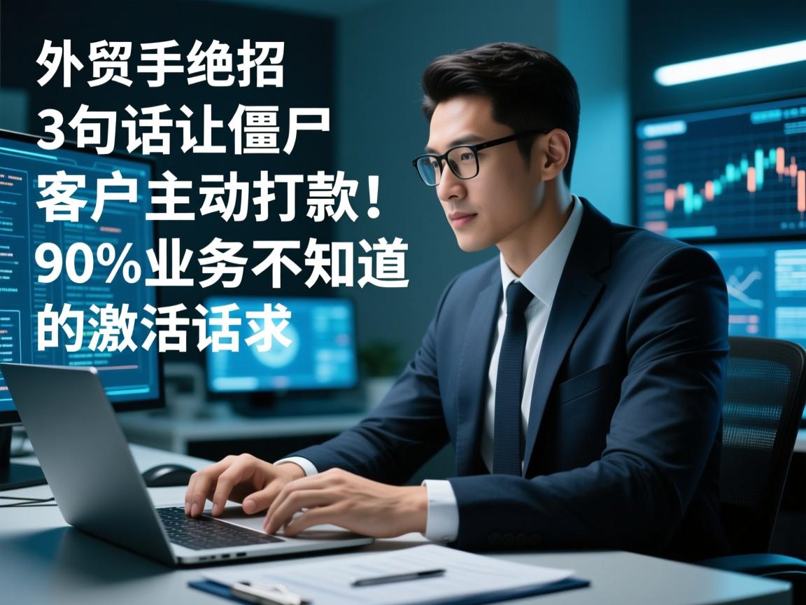 外贸老手绝招,3句话让僵尸客户主动打款!90%业务员不知道的激活话术