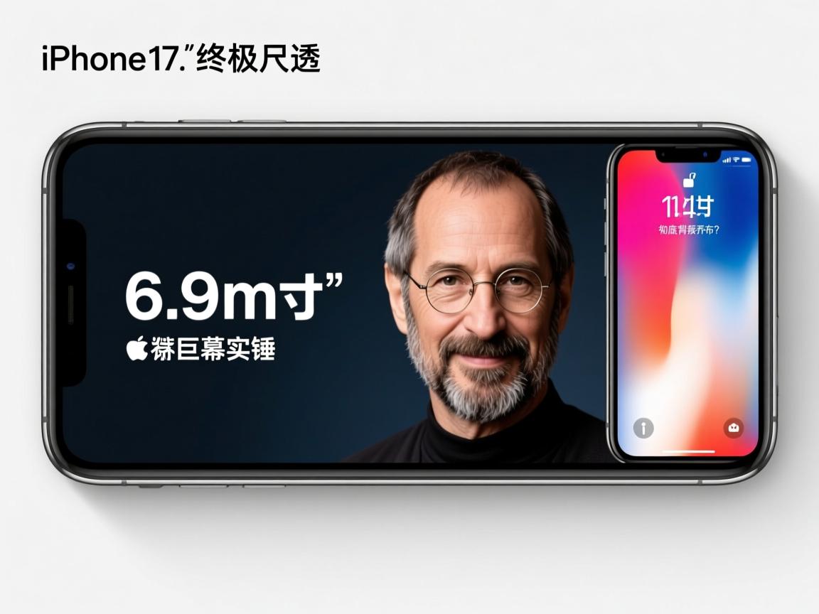 iPhone 17屏幕尺寸终极剧透!6.9英寸巨幕实锤,苹果彻底背叛乔布斯?
