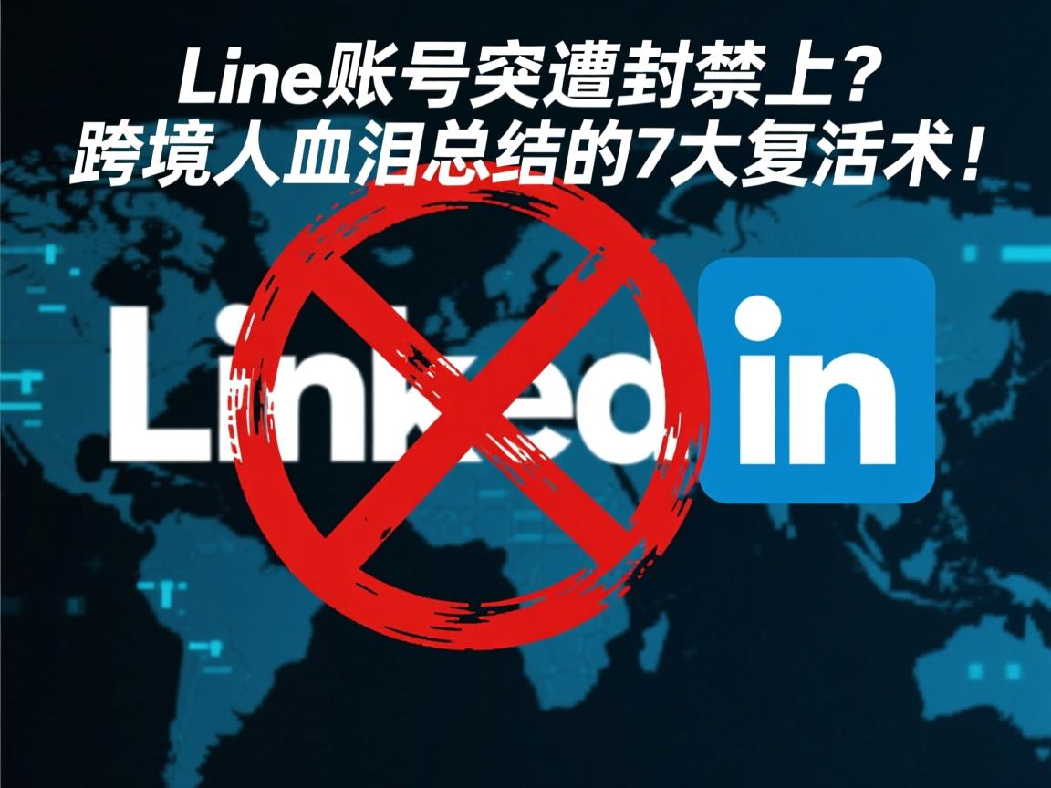 LinkedIn账号突遭封禁?跨境人血泪总结的7大复活术!