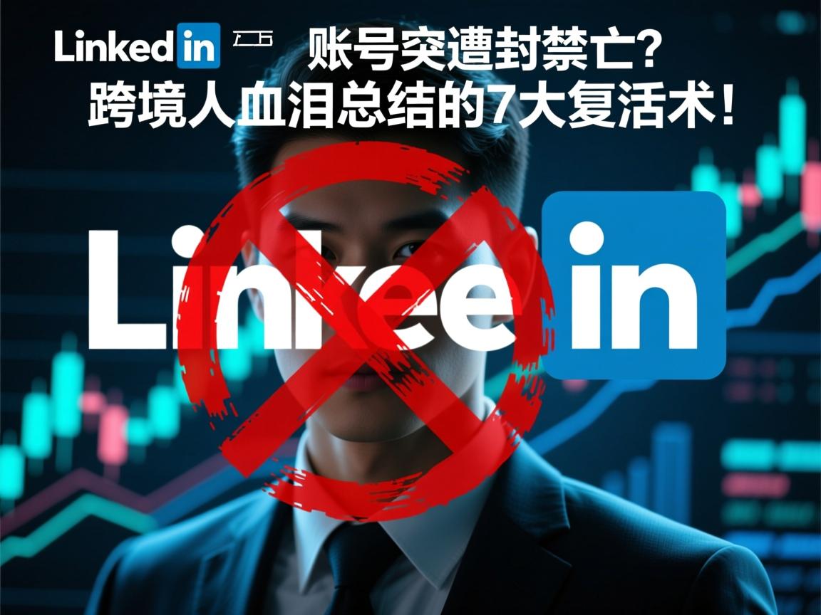 LinkedIn账号突遭封禁?跨境人血泪总结的7大复活术!