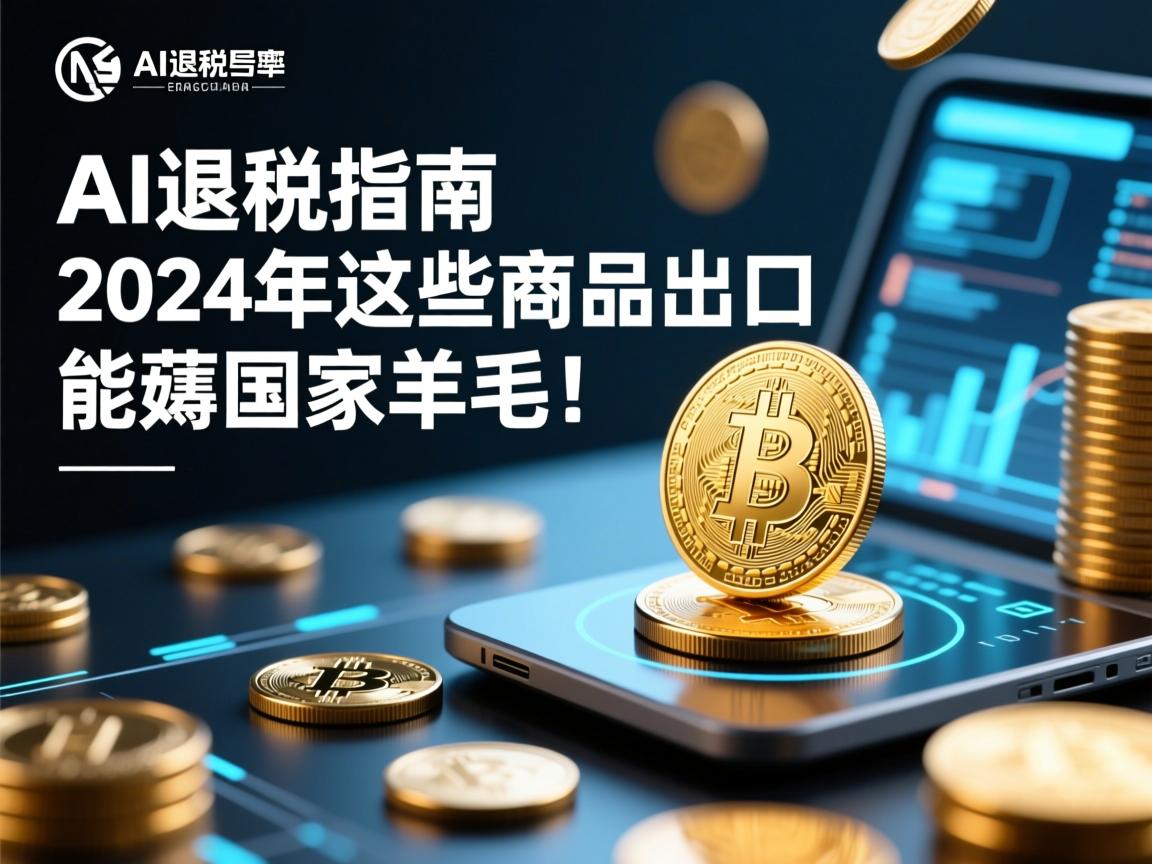 AI退税指南,2024年这些商品出口能薅国家羊毛!