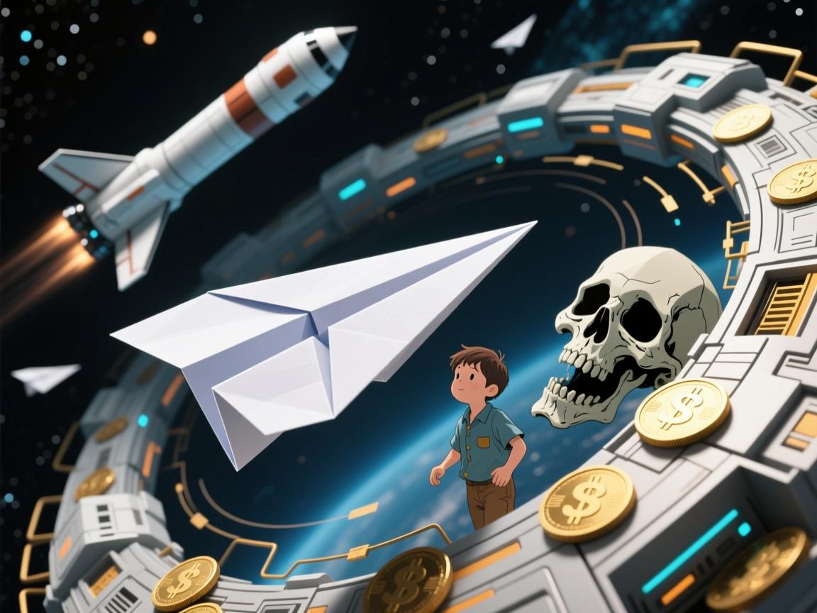 纸飞机死亡螺旋,童年未解之谜的科学解密,竟藏航天玄机?