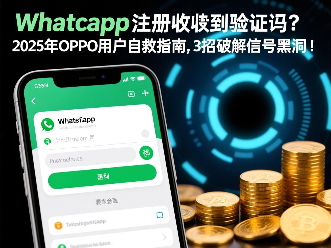 WhatsApp注册收不到验证码?2025年OPPO用户自救指南,3招破解信号黑洞!