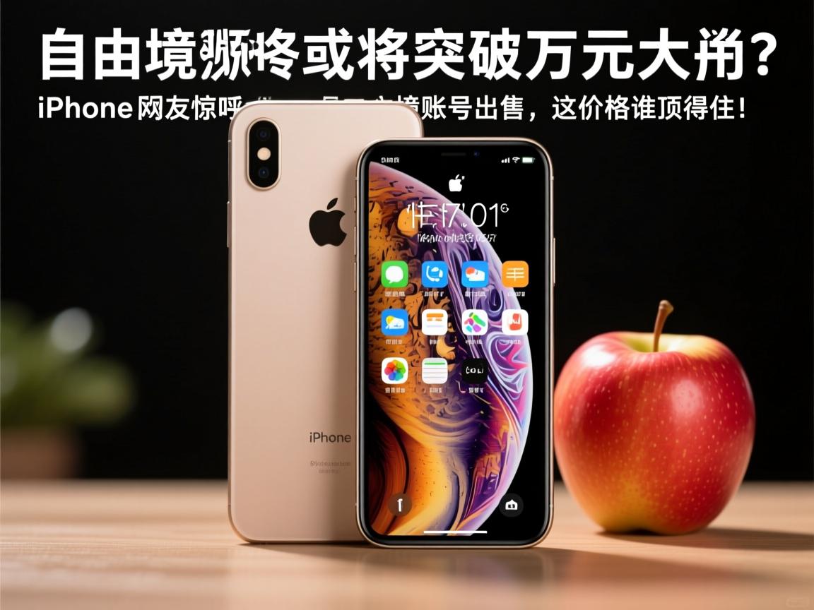 苹果17欧版价格预测,iPhone欧版价格或将突破万元大关?网友惊呼,自由境账号出售,这价格谁顶得住!