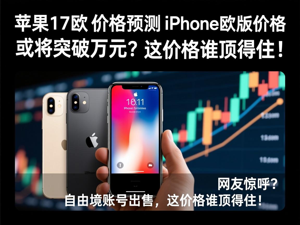 苹果17欧版价格预测,iPhone欧版价格或将突破万元大关?网友惊呼,自由境账号出售,这价格谁顶得住!