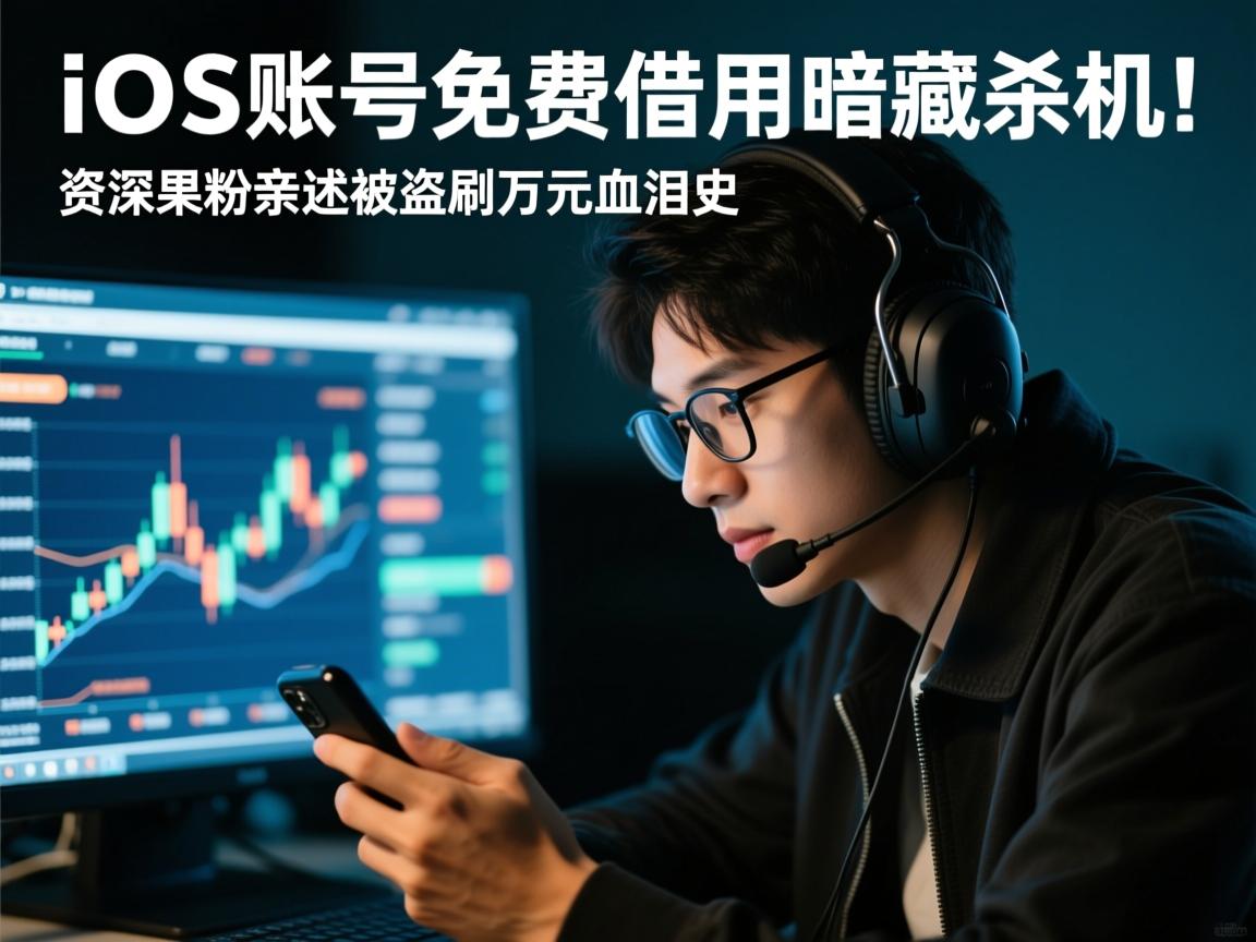 iOS账号免费借用暗藏杀机！资深果粉亲述被盗刷万元血泪史