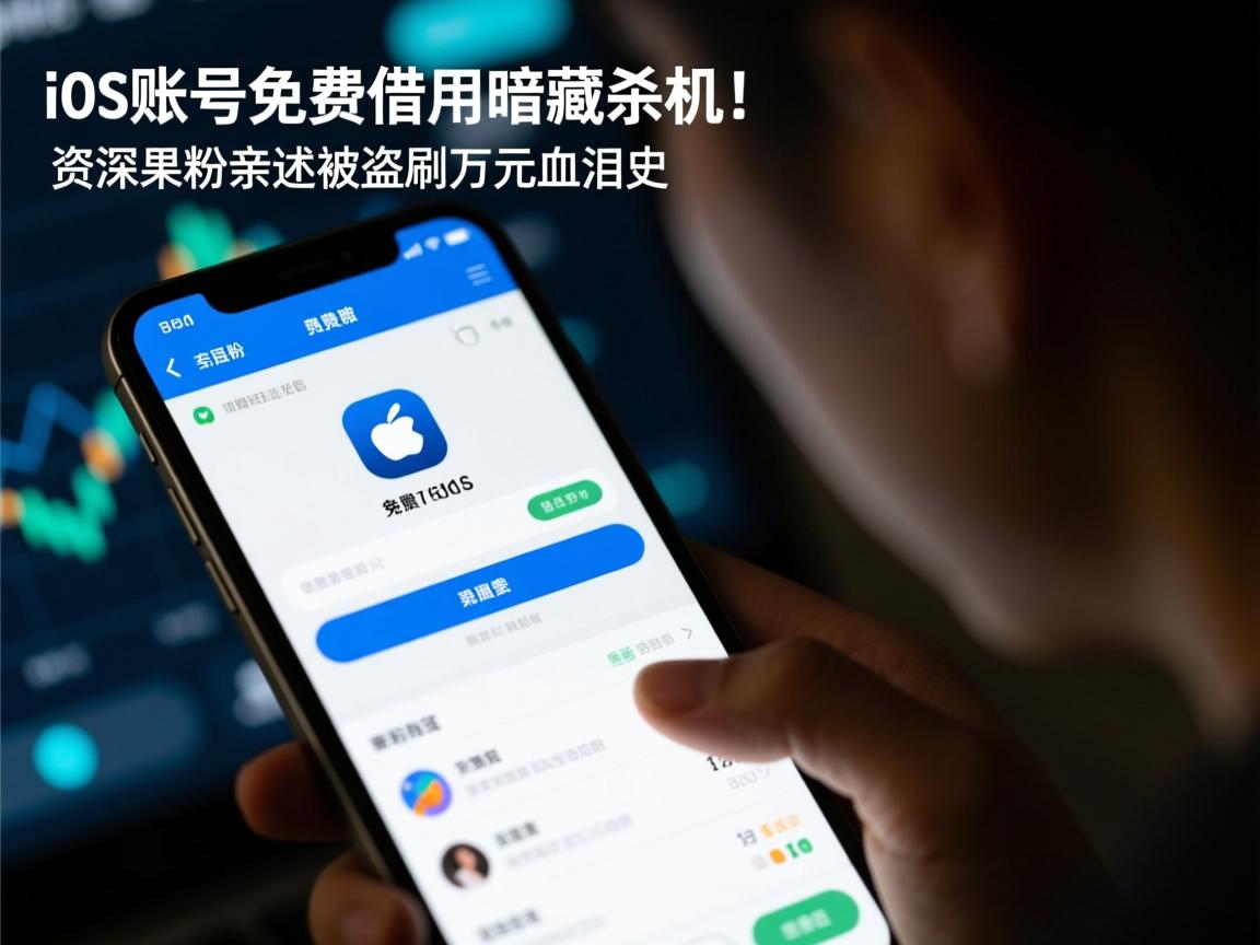 iOS账号免费借用暗藏杀机!资深果粉亲述被盗刷万元血泪史