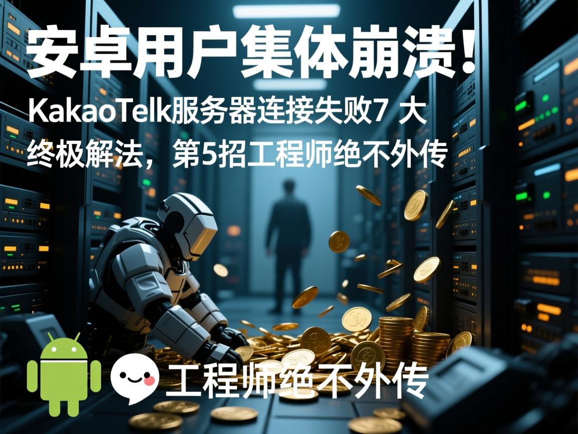 安卓用户集体崩溃!KakaoTalk服务器连接失败的7大终极解法,第5招工程师绝不外传