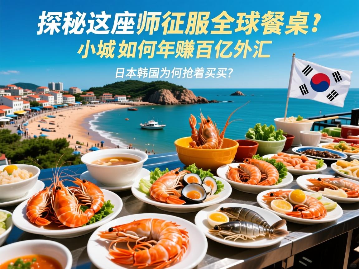 威海海鲜征服全球餐桌!探秘这座小城如何年赚百亿外汇,日本韩国为何抢着买单?