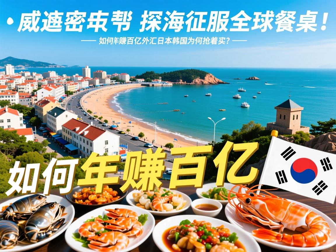 威海海鲜征服全球餐桌!探秘这座小城如何年赚百亿外汇,日本韩国为何抢着买单?