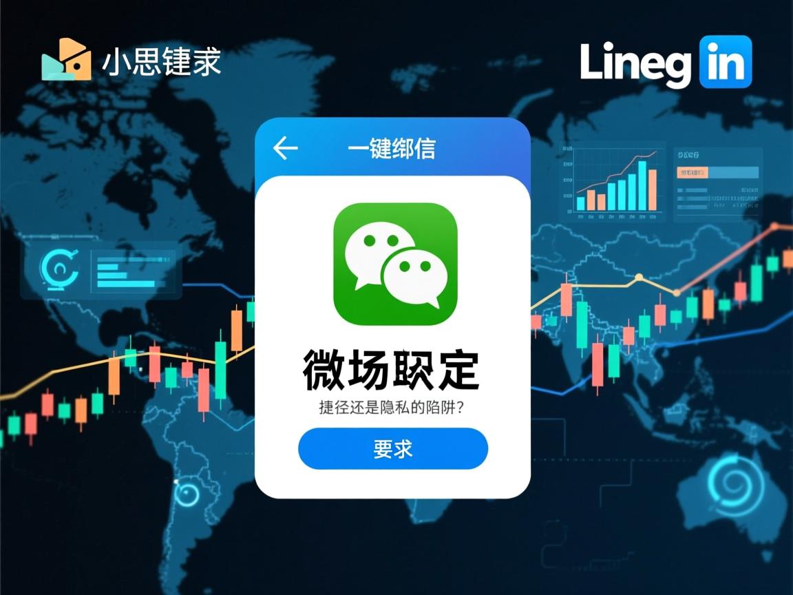 领英微信一键绑定,职场人脉的捷径还是隐私的陷阱?