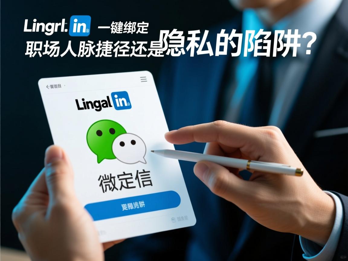 领英微信一键绑定,职场人脉的捷径还是隐私的陷阱?