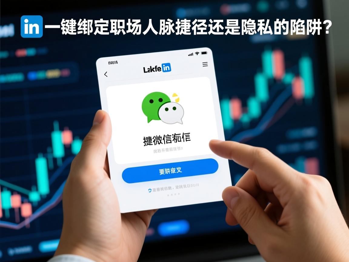 领英微信一键绑定,职场人脉的捷径还是隐私的陷阱?