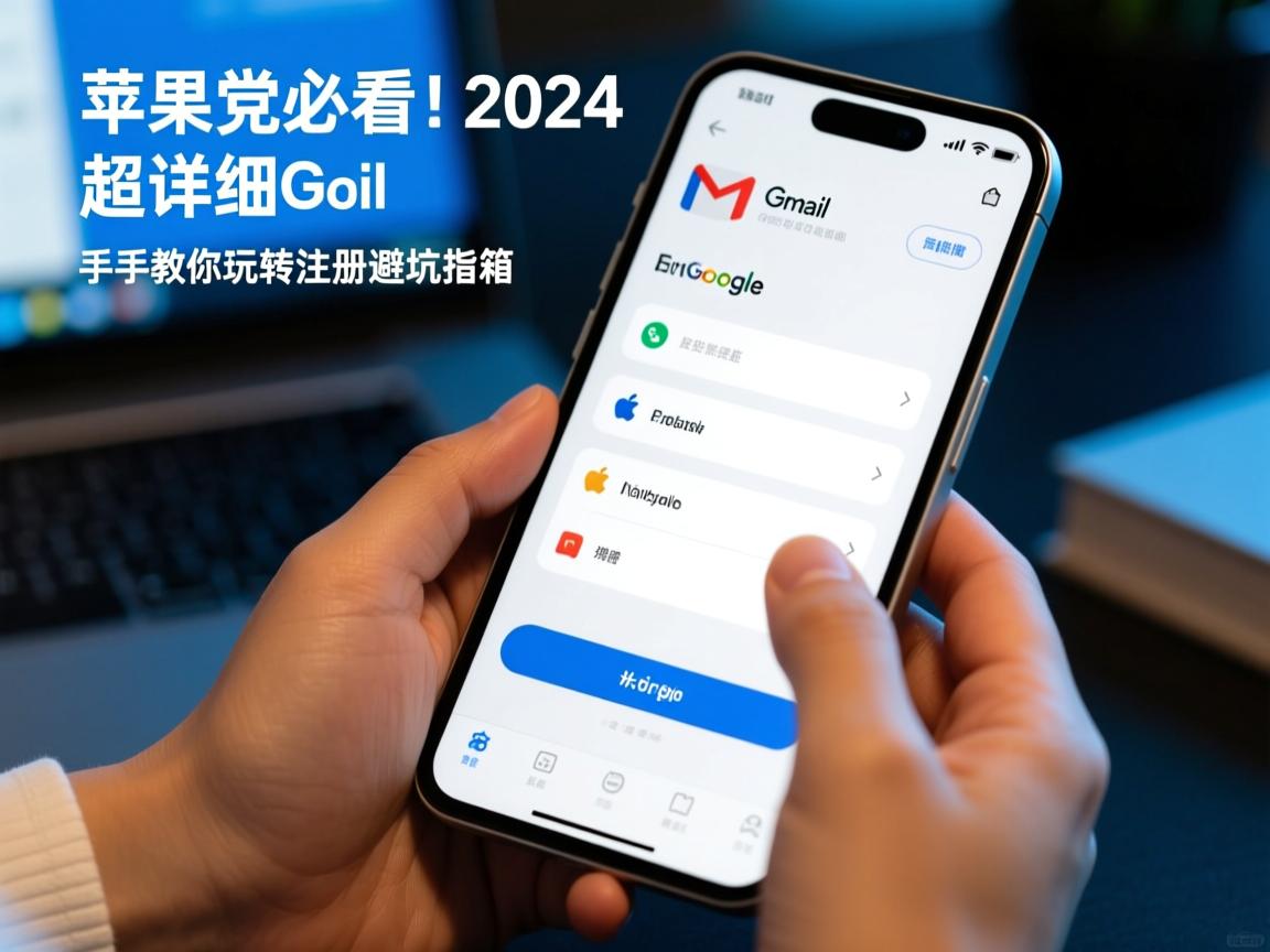 苹果党必看!2024超详细Gmail注册避坑指南,手把手教你玩转谷歌邮箱
