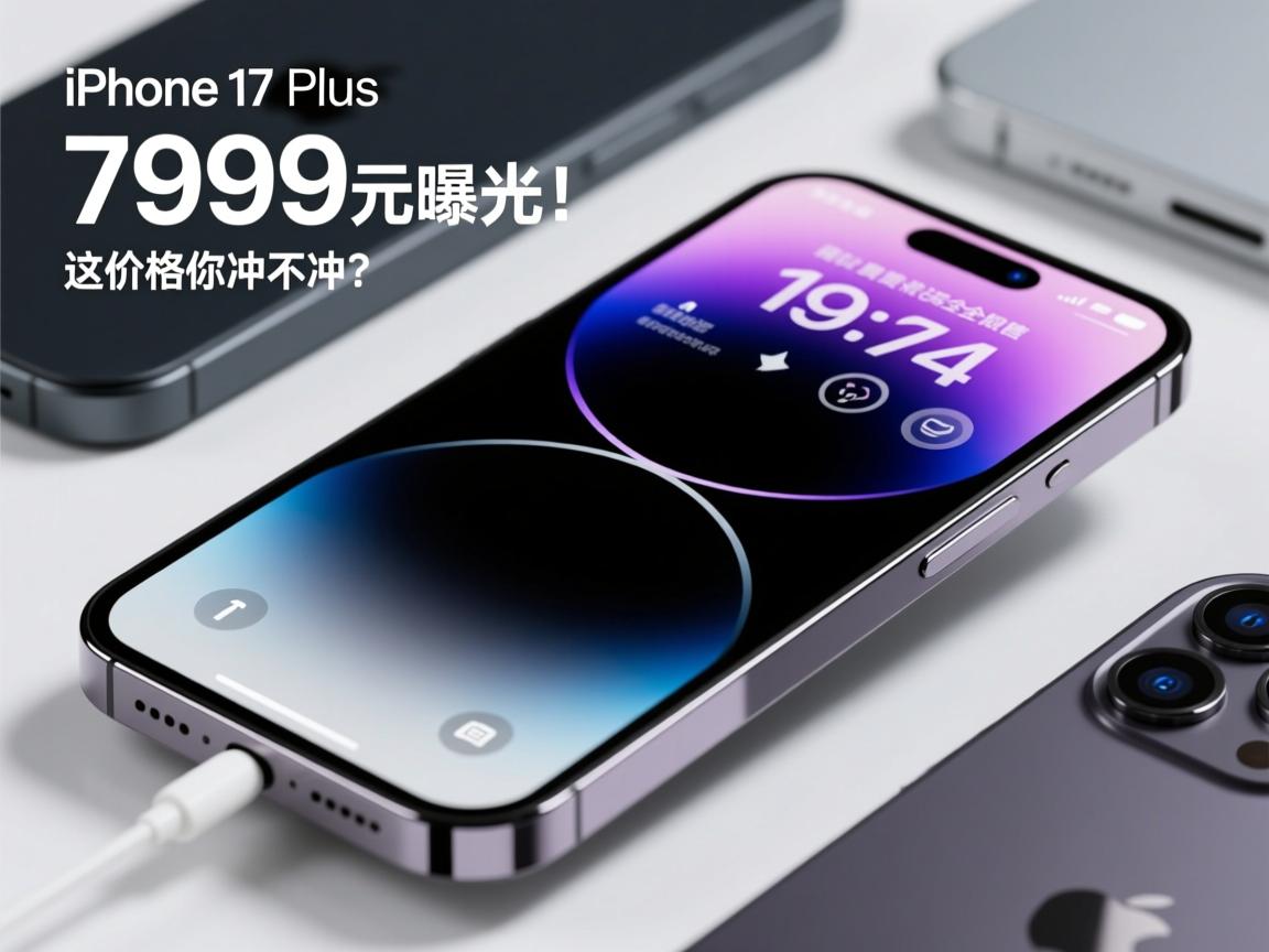 iPhone 17 Plus 真机全曝光!7999元起售,这价格你冲不冲?