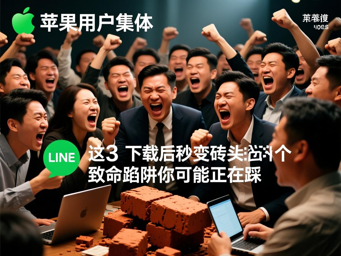 苹果用户集体暴怒!LINE下载后秒变砖头,这3个致命陷阱你可能正在踩