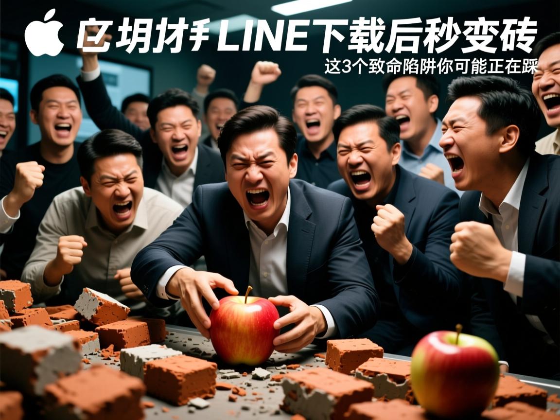 苹果用户集体暴怒！LINE下载后秒变砖头，这3个致命陷阱你可能正在踩