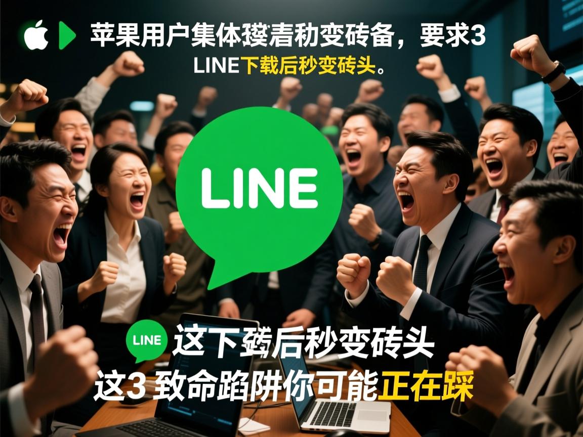苹果用户集体暴怒!LINE下载后秒变砖头,这3个致命陷阱你可能正在踩