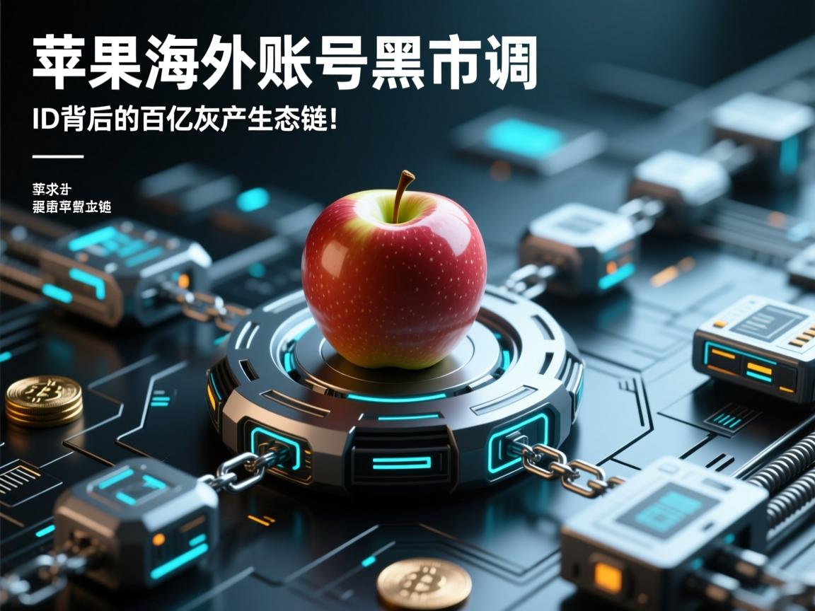 苹果海外账号黑市调查,一个ID背后的百亿灰产生态链!