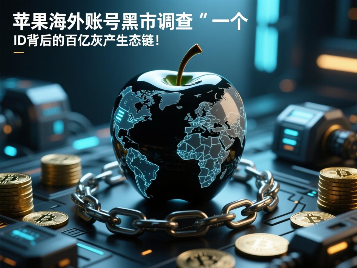 苹果海外账号黑市调查,一个ID背后的百亿灰产生态链!