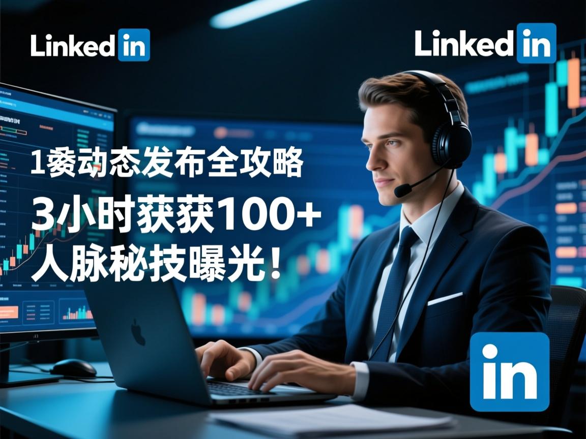 LinkedIn动态发布全攻略,3小时斩获100+人脉的秘技曝光!