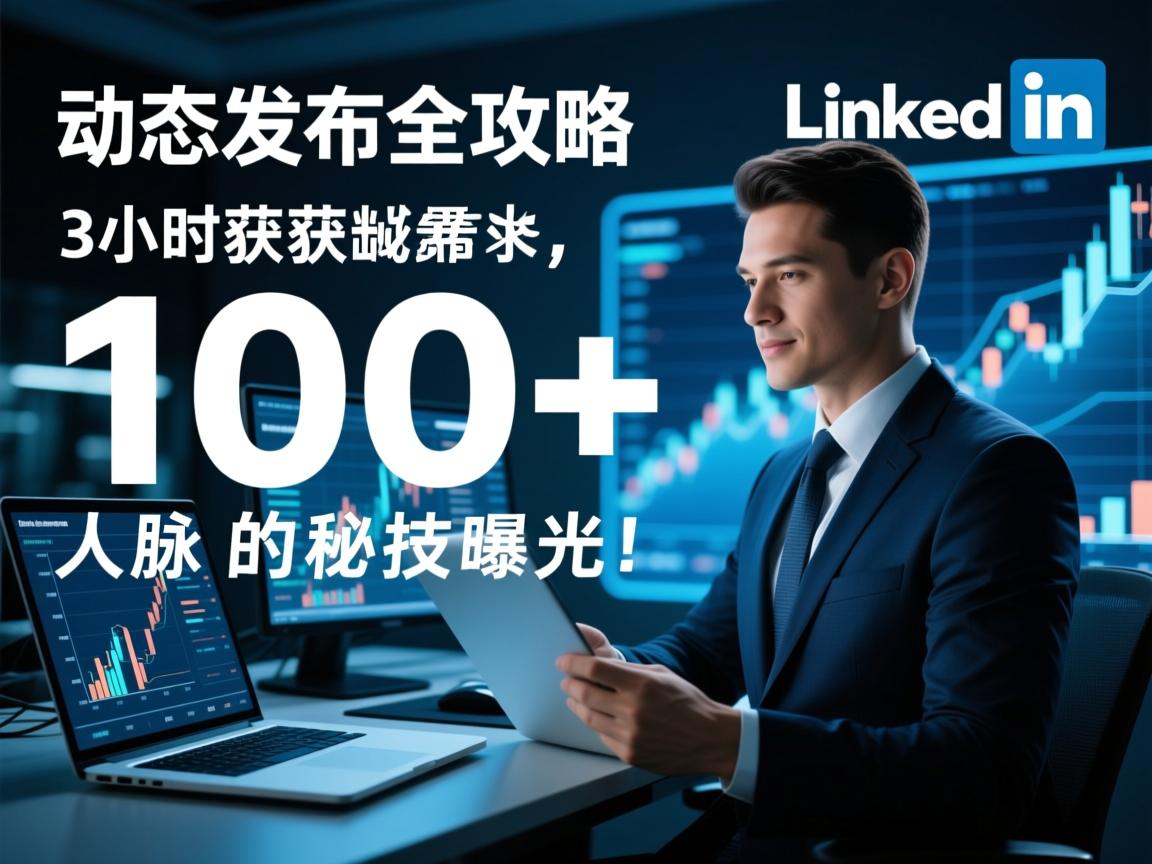 LinkedIn动态发布全攻略,3小时斩获100+人脉的秘技曝光!