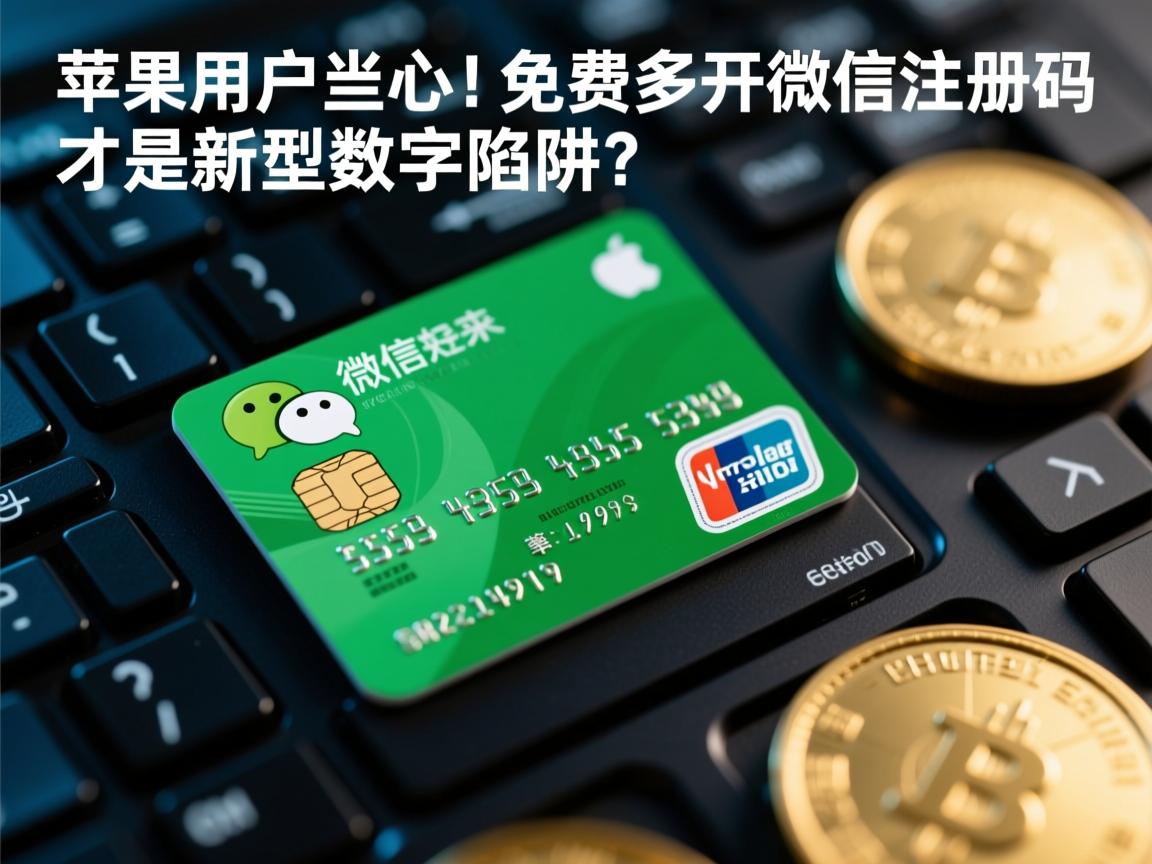 苹果用户当心!免费多开微信注册码竟是新型数字陷阱?