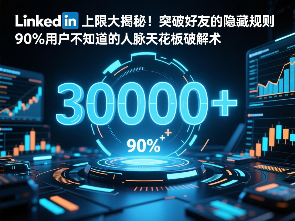 LinkedIn加人上限大揭秘!突破30000+好友的隐藏规则,90%用户不知道的人脉天花板破解术