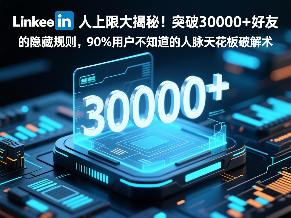 LinkedIn加人上限大揭秘!突破30000+好友的隐藏规则,90%用户不知道的人脉天花板破解术