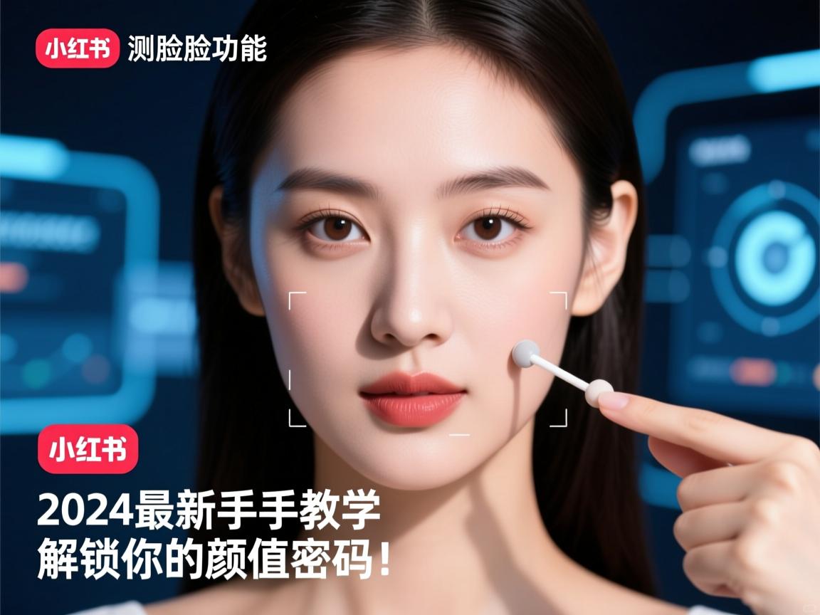 小红书测脸型功能超详细使用教程,2024最新手把手教学,解锁你的颜值密码!
