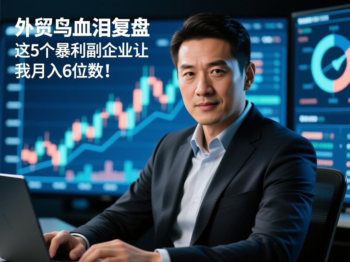 外贸老鸟血泪复盘,这5个暴利副业让我月入6位数!