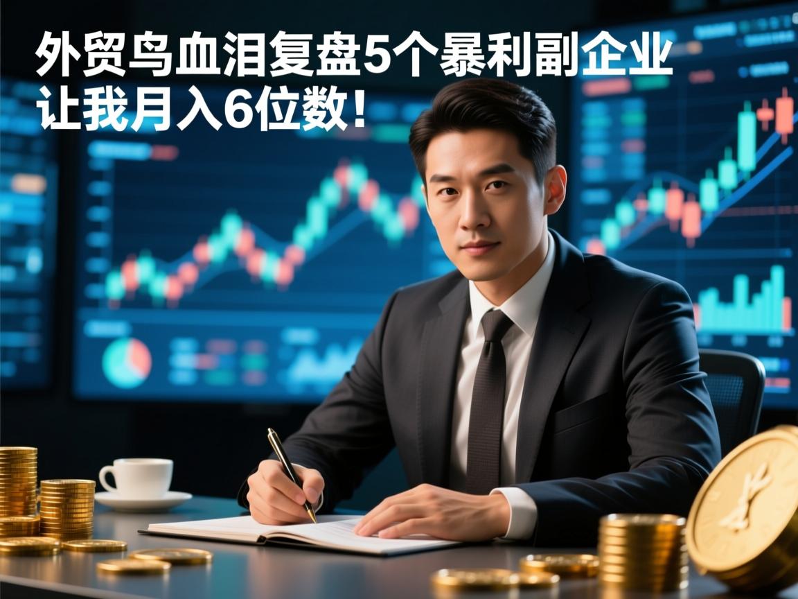 外贸老鸟血泪复盘,这5个暴利副业让我月入6位数!