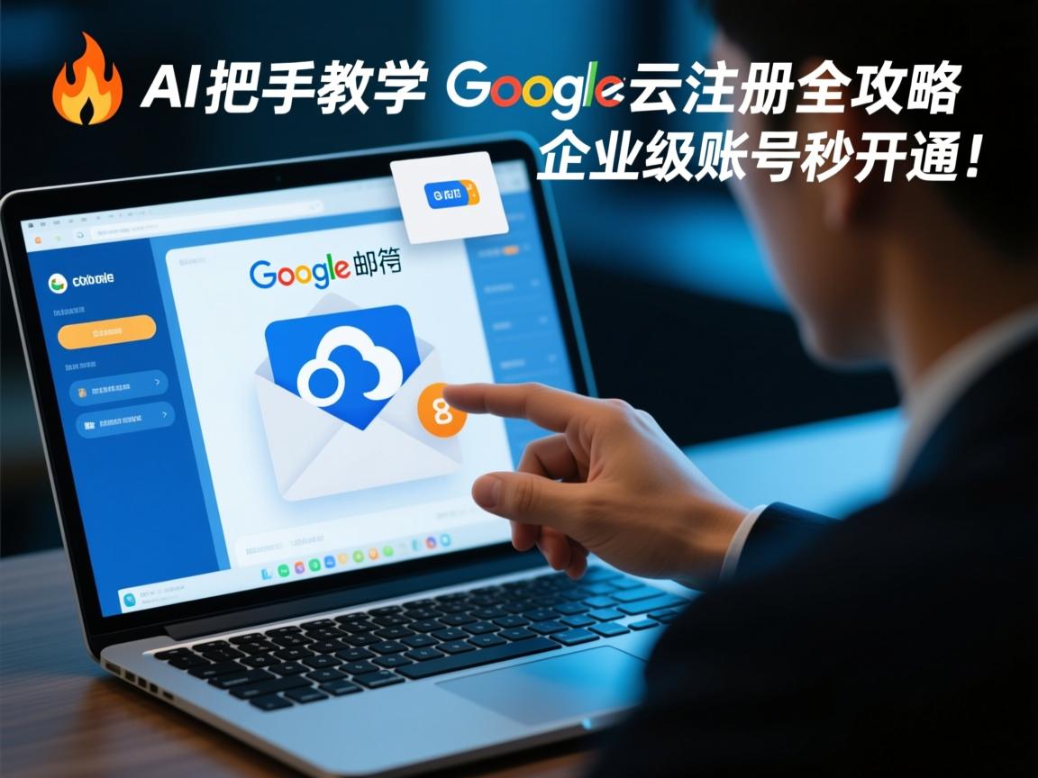 🔥AI手把手教学,谷歌云邮箱注册全攻略,企业级账号秒开通!