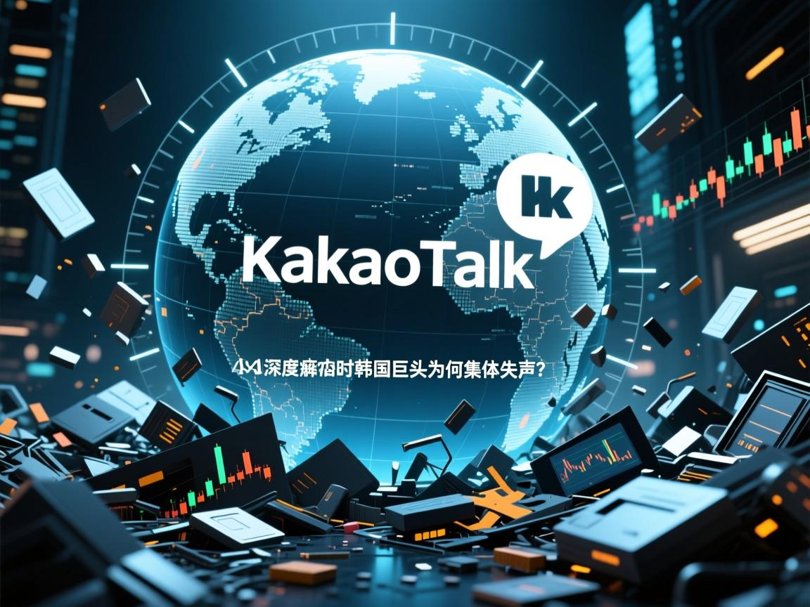 AI深度解析,KakaoTalk全球信息瘫痪48小时,韩国巨头为何集体失声?