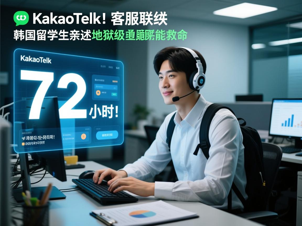 KakaoTalk客服失联72小时!韩国留学生亲述地狱级求助经历,这些隐藏通道能救命