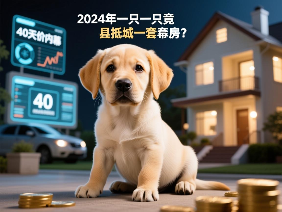 拉布拉多变种40天价内幕,2024年一只幼犬竟抵县城一套房?