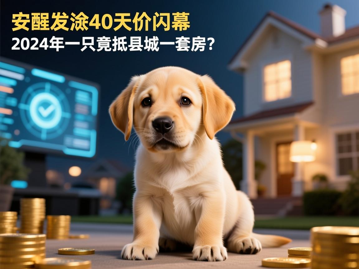 拉布拉多变种40天价内幕,2024年一只幼犬竟抵县城一套房?