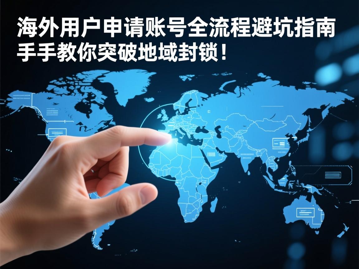 海外用户申请账号全流程避坑指南,手把手教你突破地域封锁!