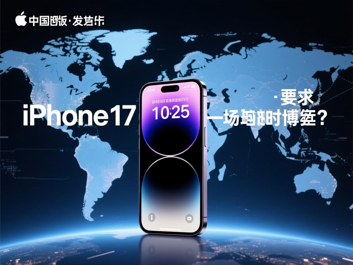 iPhone 17中国版发售时间大预测,2025年,一场与全球的时差博弈?
