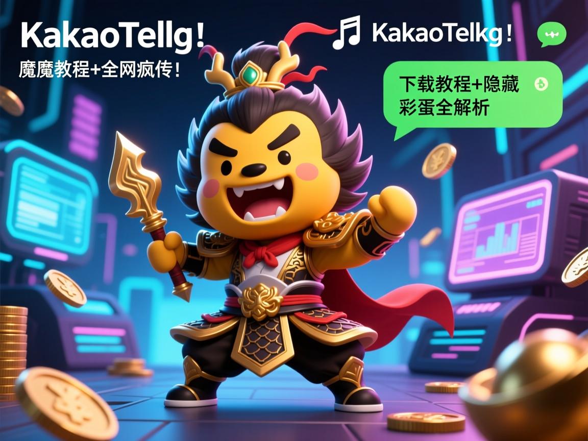 阿斗魔性洗脑!KakaoTalk提示音全网疯传,下载教程+隐藏彩蛋全解析